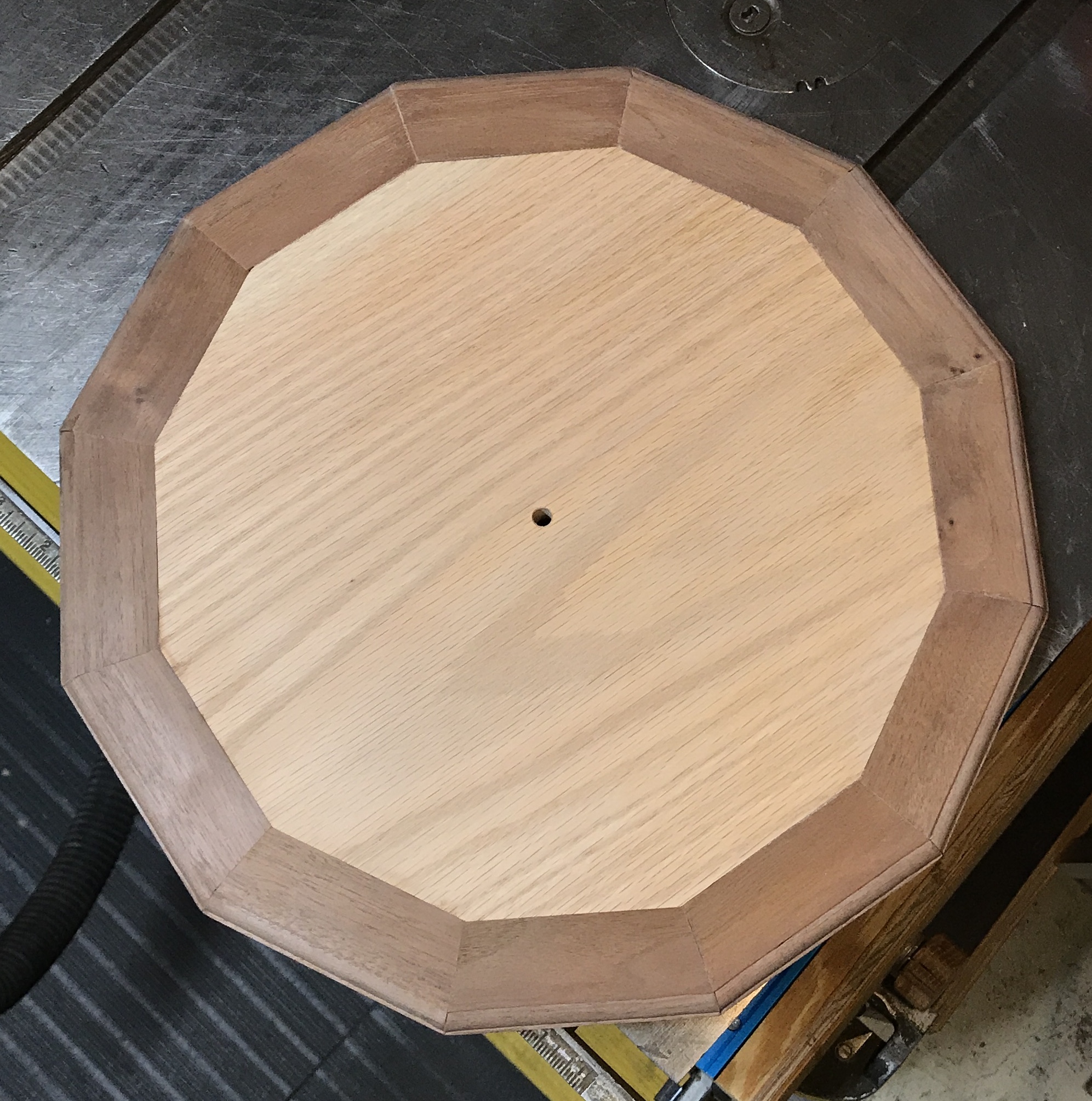 The sanded base